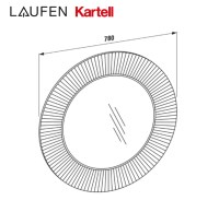 MEDIDAS ESPEJO "ALL SAINTS" KARTELL LAUFEN